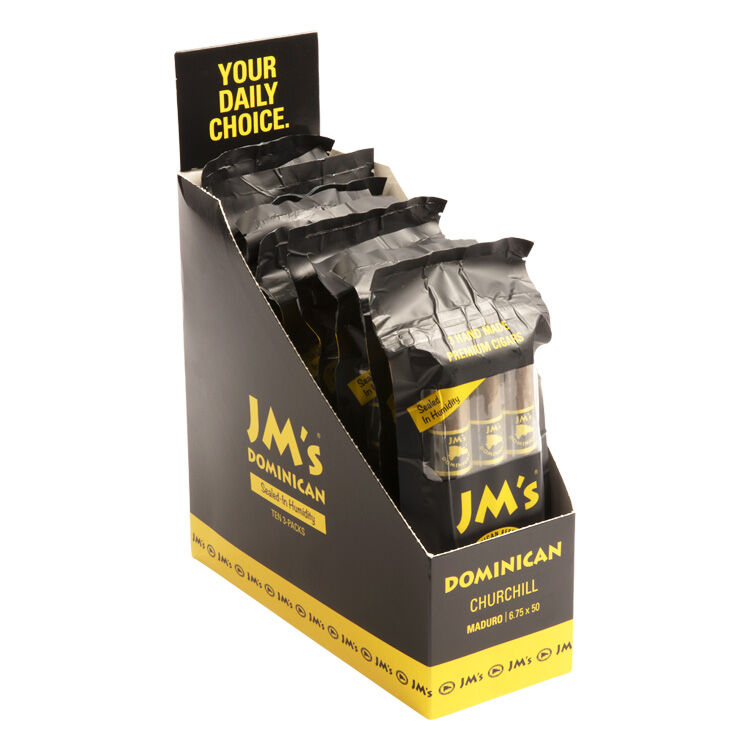 Maduro Churchill Fresh Pack 10/3ct, , jrcigars